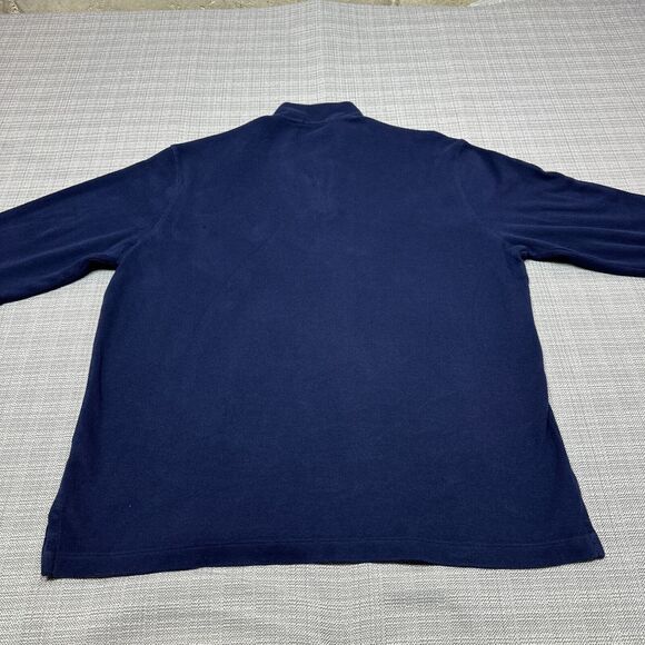 Polo Ralph Lauren‎ Sweater Mens XL Blue Estate Rib 1/4 Zip Small Pony Sweatshirt - Picture 7 of 9